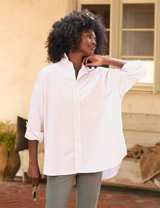 Shirley Oversized Button-Up Shirt