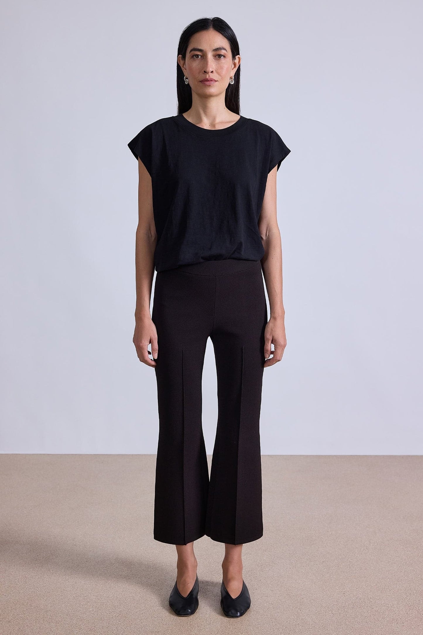 Rene Pull On Pant - Deep Espresso