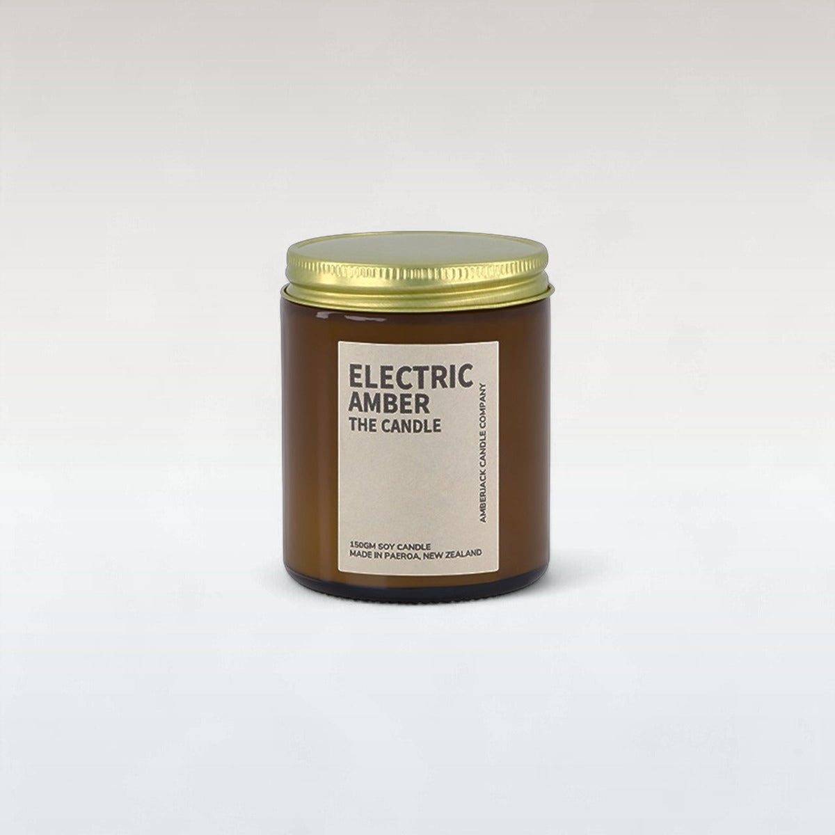 Electric Amber Soy Candle