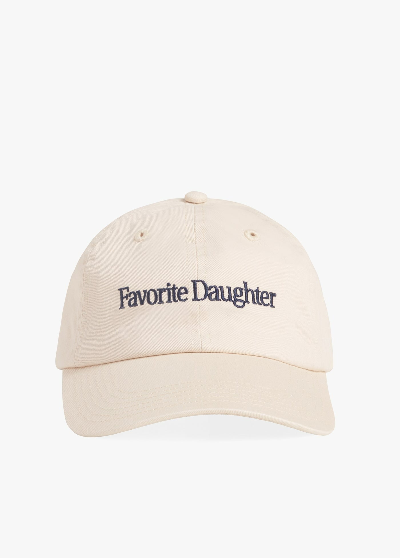 Favorite Daughter Logo Baseball Cap - Ecru