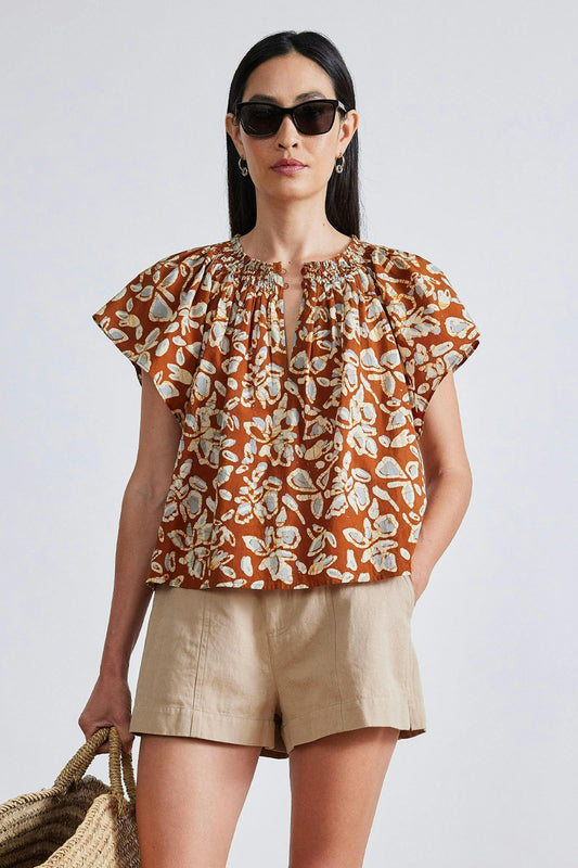 Patricia Flutter Sleeve Top